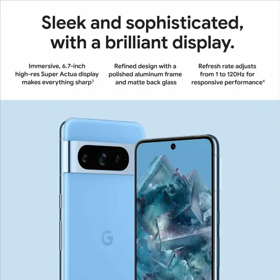 Смартфон Google Pixel 8 Pro 12/256 Гб bay (голубой)