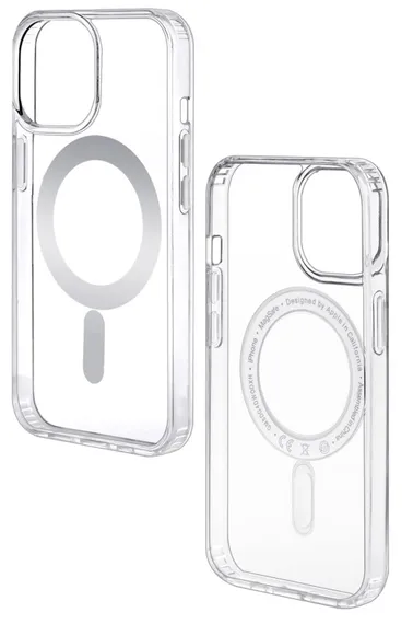 Чехол Magsafe iPhone 13 Pro Max Clear (BOX)