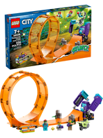 Конструктор Лего Сити Трюковая петля | LEGO City Stuntz Looping Stunt Arena 60338, 598 деталей (7+)