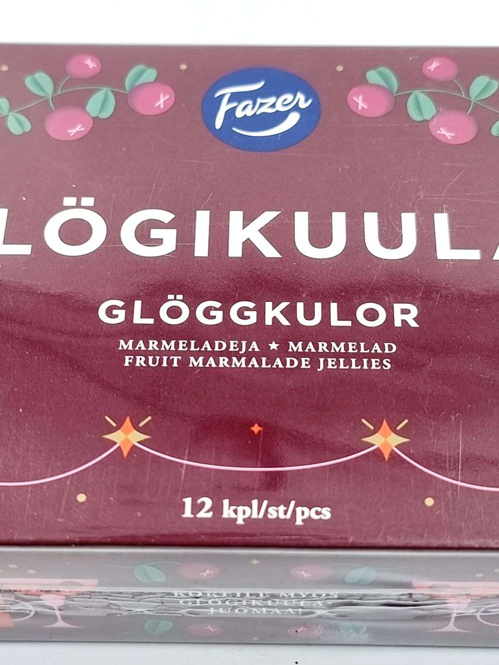 Мармелад Fazer Glogikuulat со вкусом глинтвейна 260 г (из Финляндии)