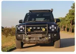 Силовой передний бампер кенгурятник для Jetour Traveller Джетур стальной бампер