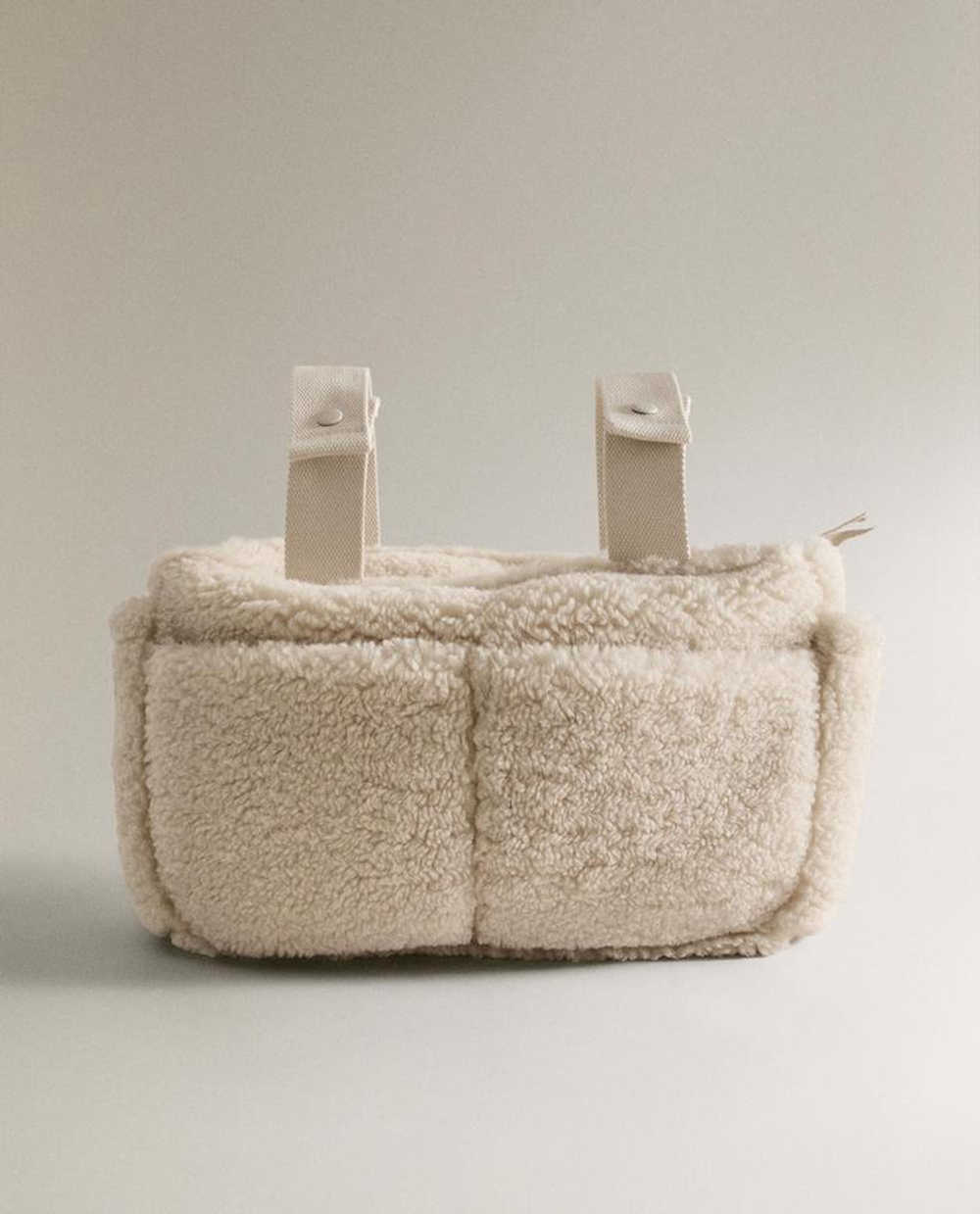ZARA HOME СУМКА С КРЕПЛЕНИЯМИ ДЛЯ КОЛЯСКИ, ЭКРЮ