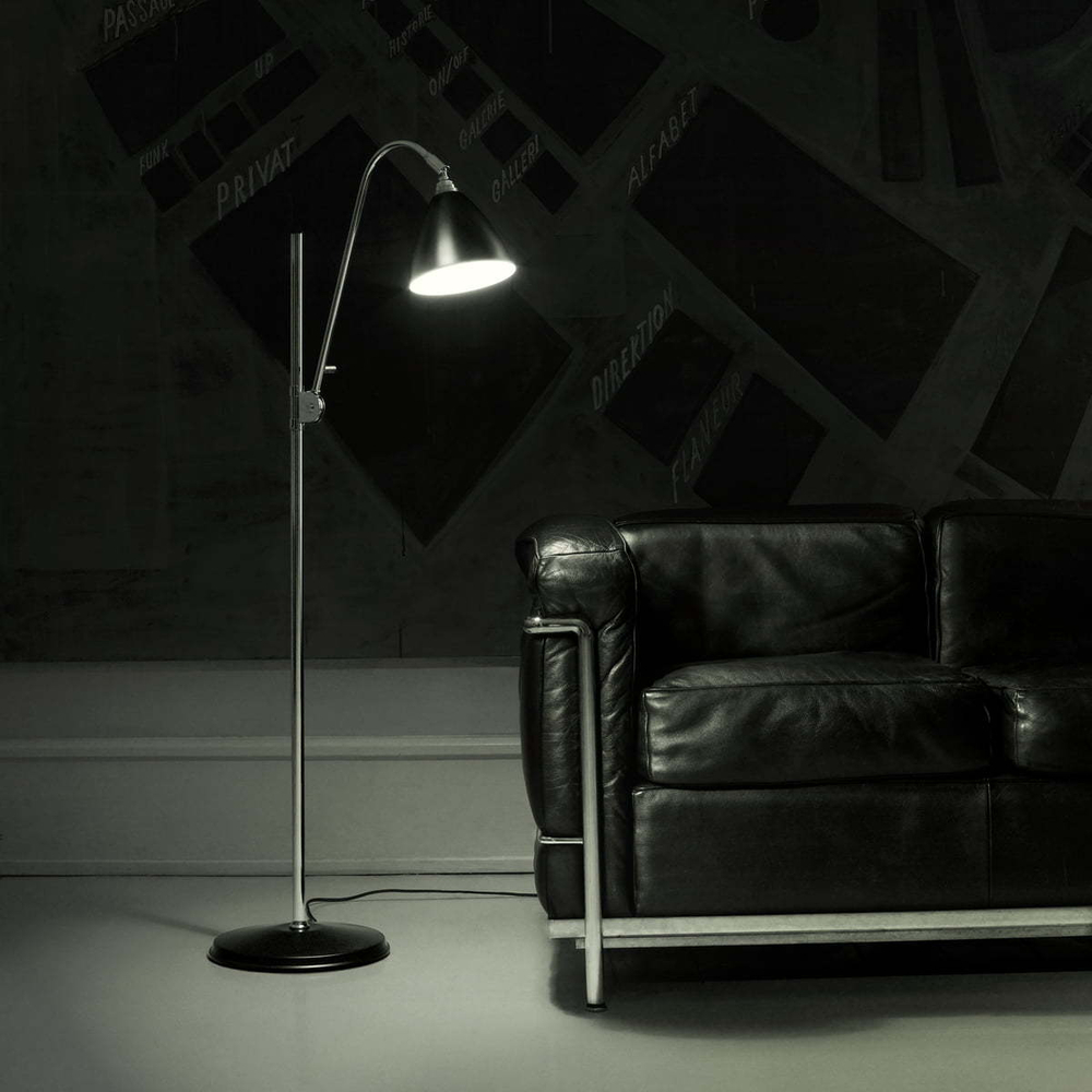 Напольный дизайнерский светильник  Bestlite BL1 от Gubi (черный)
