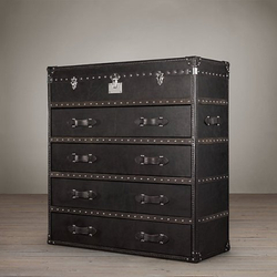 Комод Restoration Hardware Ампель черный США фото