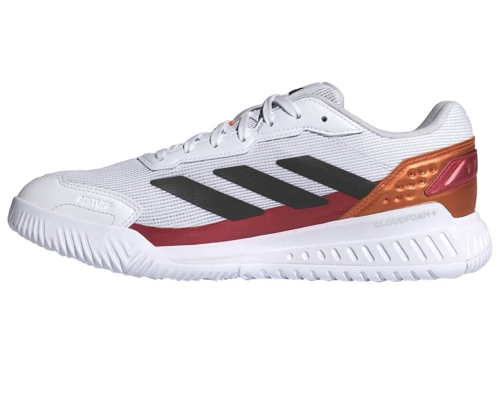 Мужские кросовки для Padel Adidas Courtquick Padel M - cloud white/core black/lucid orange