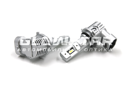 Светодиодные лампы HB4 (9006) Sariti V3 5500К, 12V, 25W Customizet-Grad chips (комплект, 2шт)