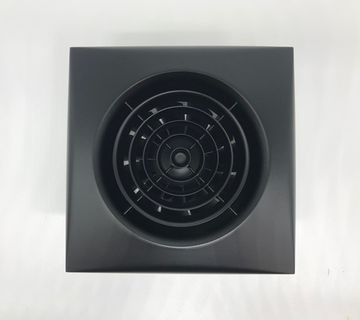 Вентилятор накладной Soler & Palau Silent 100 CHZ Matt Black (таймер, датчик влажности)