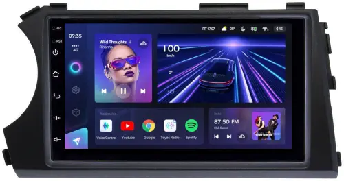 Магнитола для SsangYong Actyon 2005-2010, Kyron, Actyon Sports 2006-2016 - Teyes CC3L дисплей 7" IPS на Android 10, CarPlay, 4G SIM-слот
