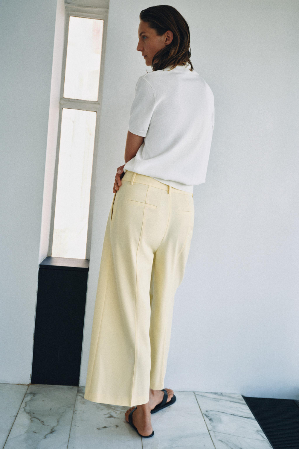 УКОРОЧЕННЫЕ БРЮКИ — ZW COLLECTION — ZARA