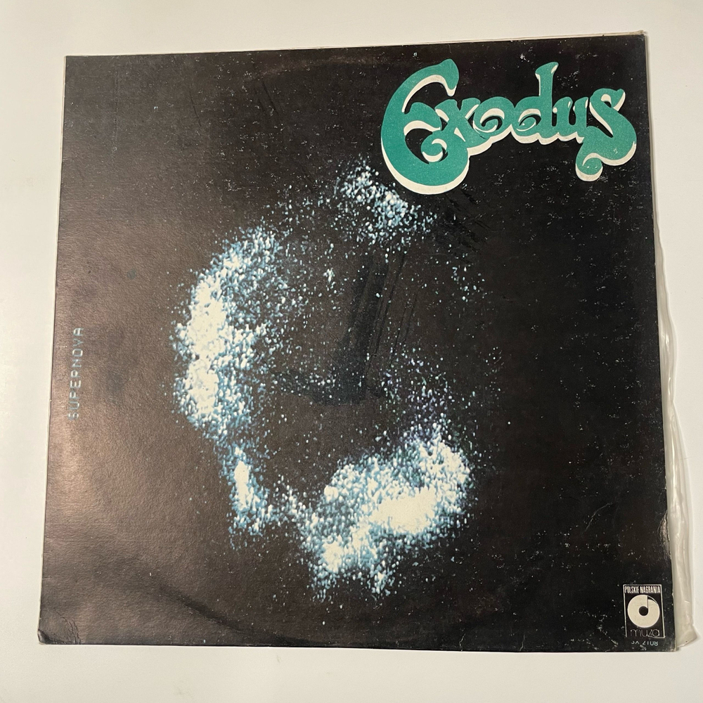 Винтажная виниловая пластинка LP Exodus Supernova (Польша 1982)