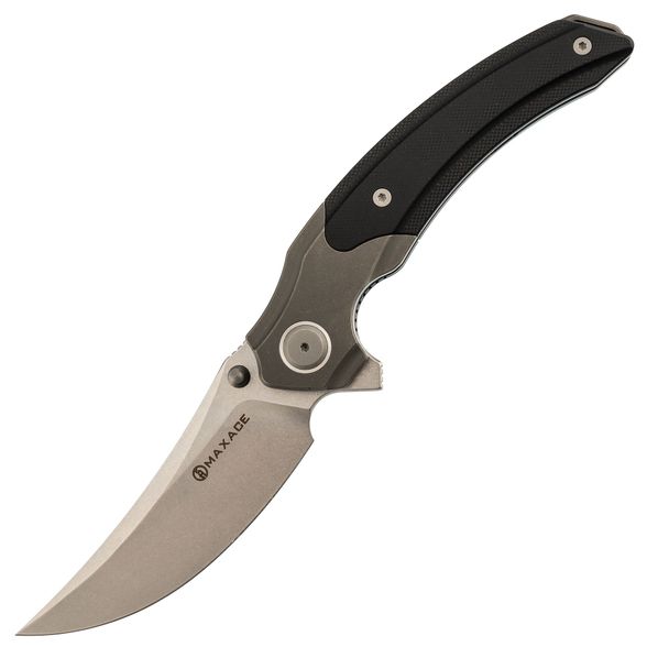 Цена наСкладной нож Maxace Rock, сталь M390, рукоять Black G10