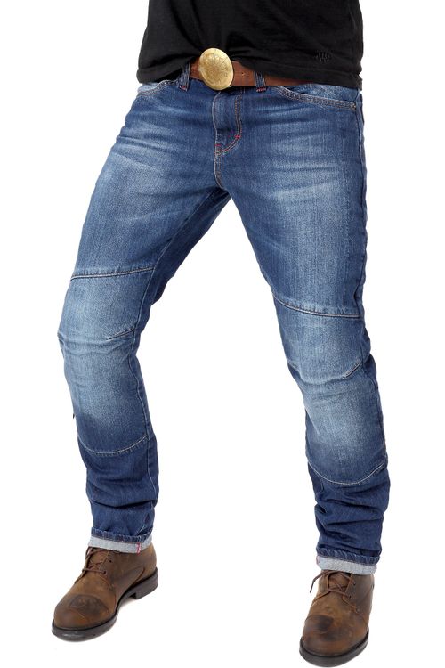 Купить Мотоджинсы с защитой Starks Python Strong Stretch Regular Fit / Синий