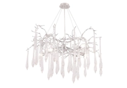 Люстра Crystal Lux REINA SP8 D1000 SILVER PATINA