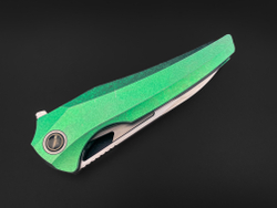 Складной нож Magpie [M390 CrystalTi green]