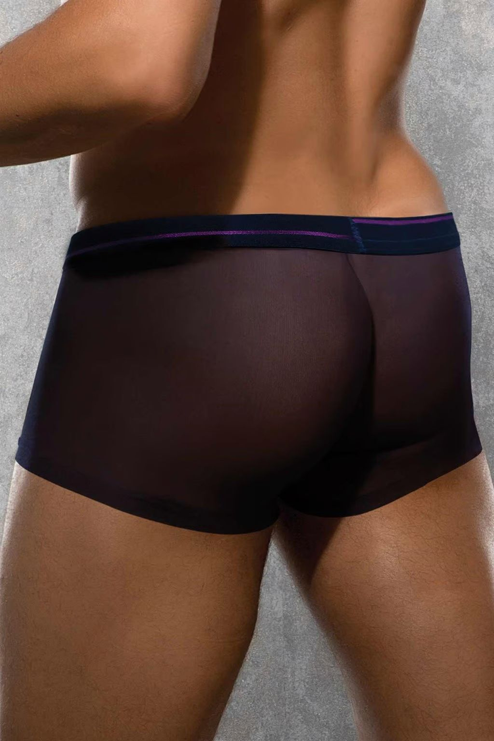 Мужские трусы-хипсы Doreanse Mesh Boxer (Размер: XL) (Цвет: темно-синий)