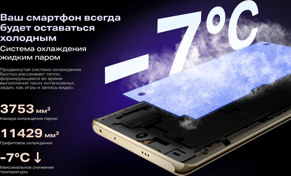 Смартфон Infinix NOTE 40 Pro X6850 256+12Gb, , Android 14, 6,78", 108 МП, быстрая зарядка, Obsidian Black