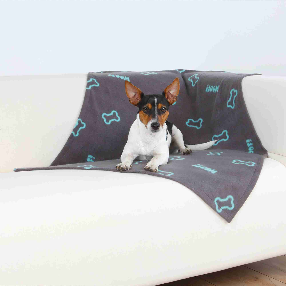 Подстилка-плед Beany, 100 × 70  см, тёмно-серый, Trixie