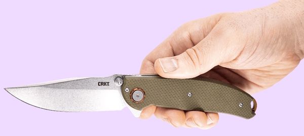 Сравнение двух ножей CRKT Butte: один с D2 И G10, другой с S35VN и карбоном