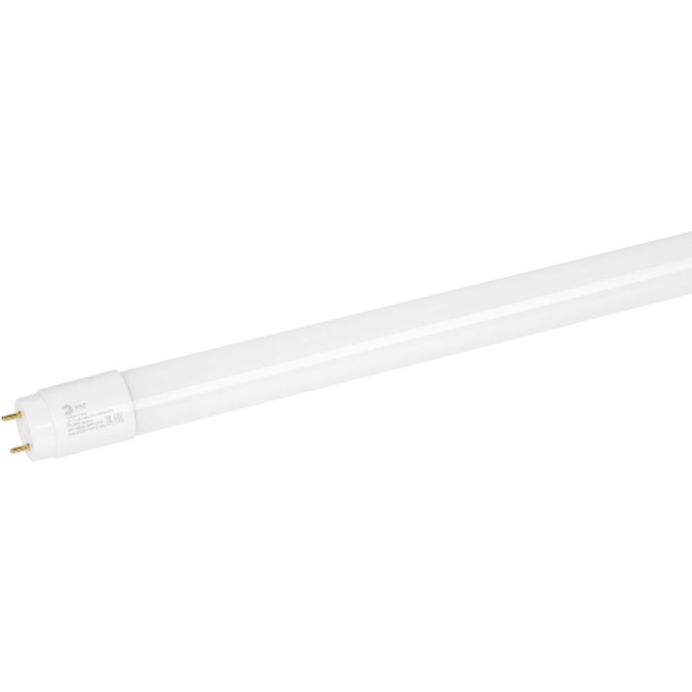 Лампа светодиодная ЭРА RED LINE LED T8-40W-840-G13-1200mm NTB 40Вт трубка стекло нейтральный белый свет G13 неповоротный | Лампы cветодиодные Линейные  (T8)