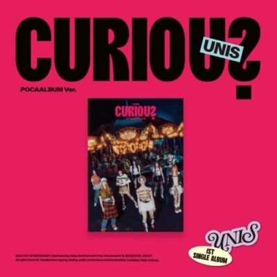 Альбом UNIS - CURIOUS 1st Single Album POCAALBUM Version
