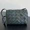 Сумка-мессенджер Bottega Veneta Large Diago, зелёная — фото 4
