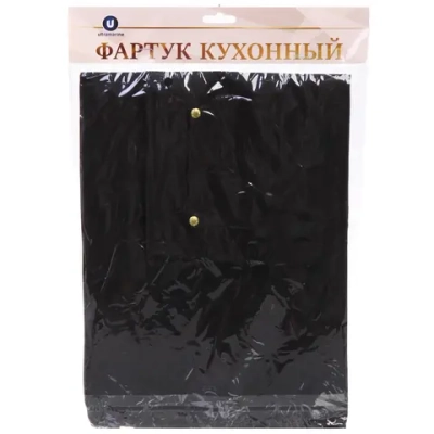 Фартук «CHEF», 66*73 см, цвет черный