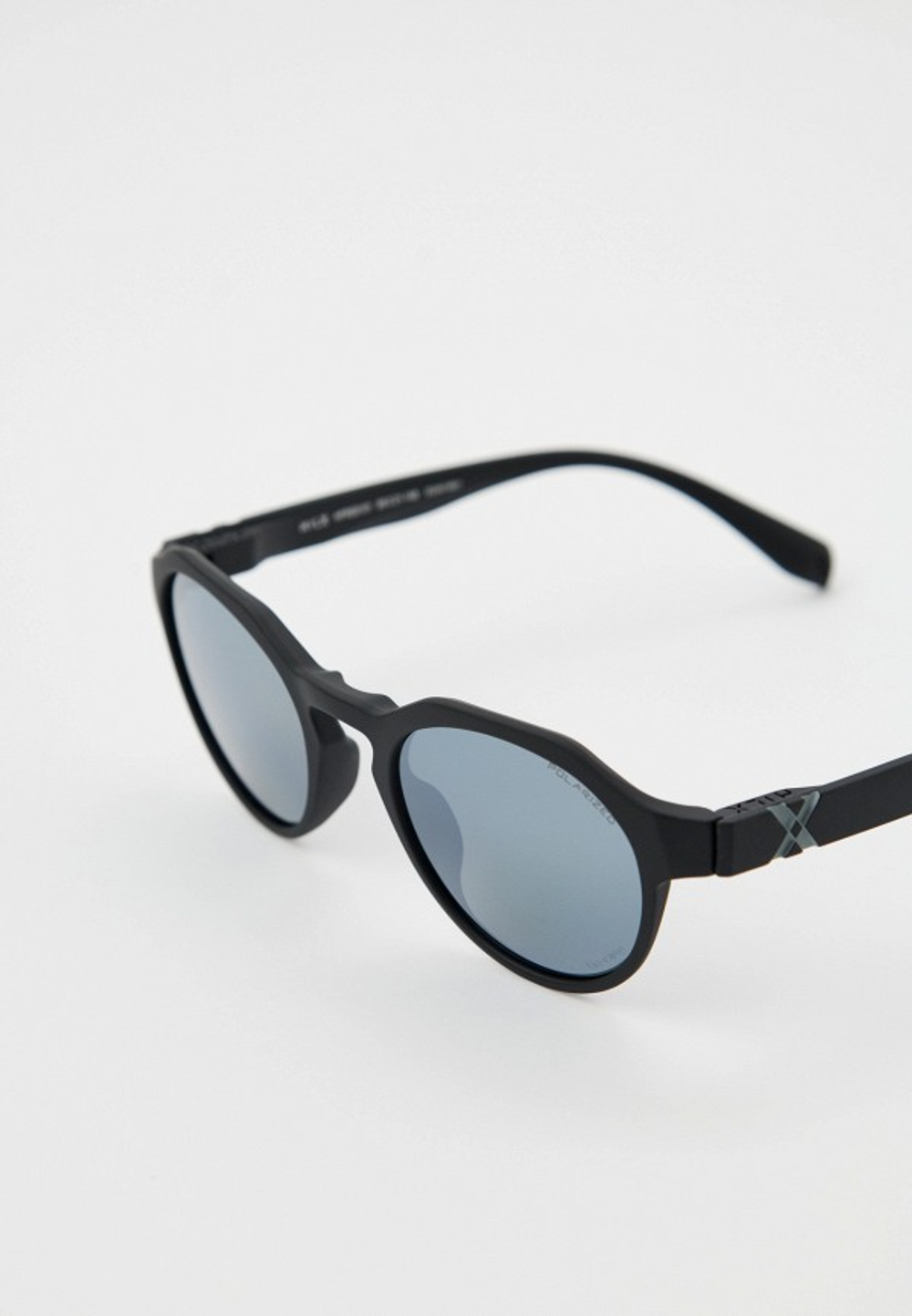 Спортивные очки HILX Feral Matt Solid Black / Black Mirror Polarized Lens