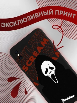 Чехол на iPhone X с 3D принтом