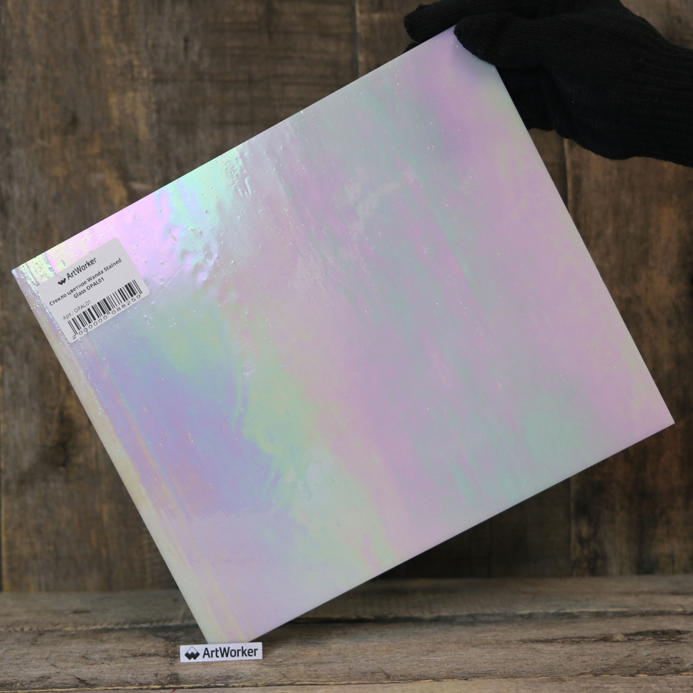 Непрозрачное белое витражное стекло Wanda Stained GC OPAL01 ArtWorker