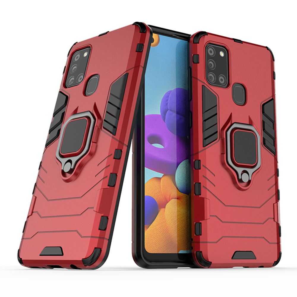 Противоударный чехол с кольцом Panther Case для Samsung Galaxy A21s
