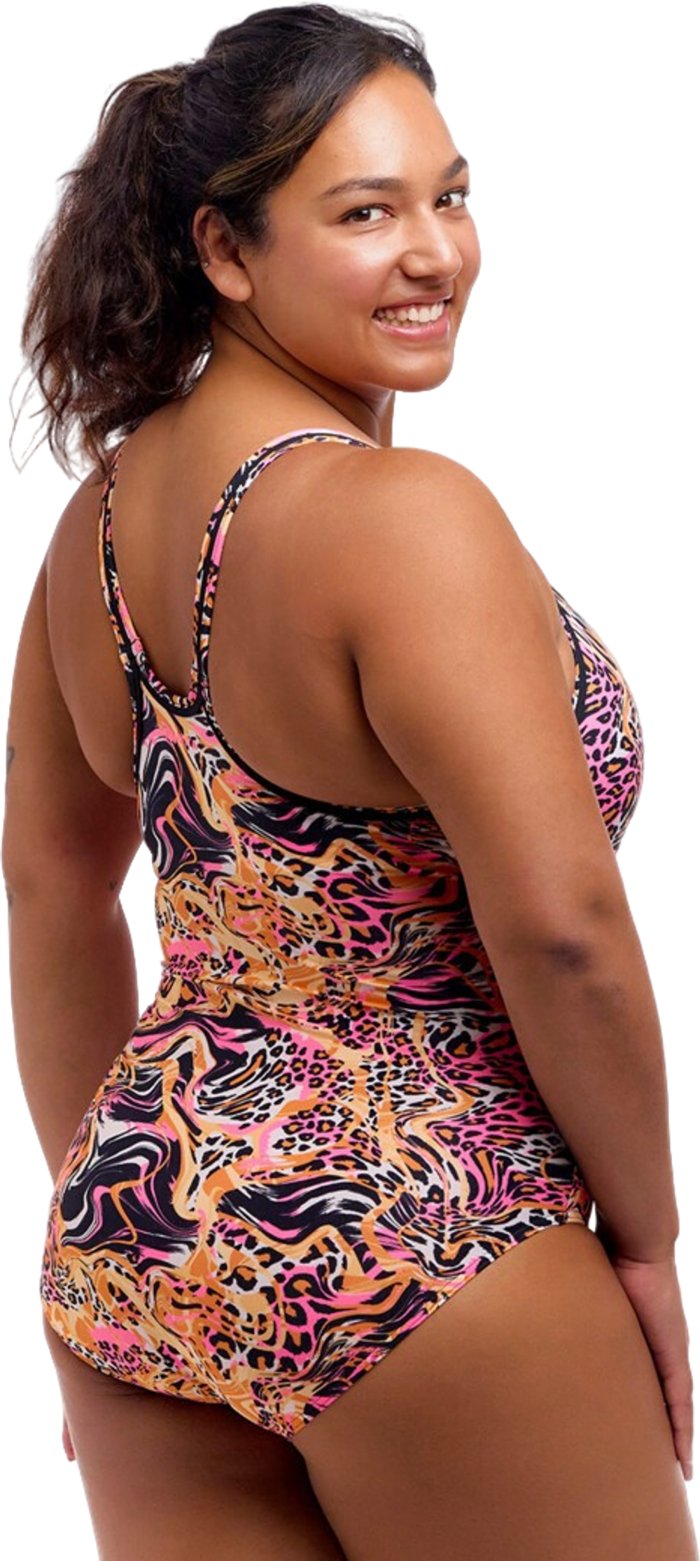 Купальник FUNKITA с поддержкой Tipsy Tiger (Locked In Lucy)