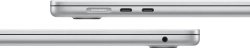 Ноутбук Apple MacBook Air A3241 M4 10 core 16Gb SSD512Gb/10 core GPU 15.3" Liquid Retina (2880x1864) macOS silver WiFi BT Cam (MW1H3LL/A)