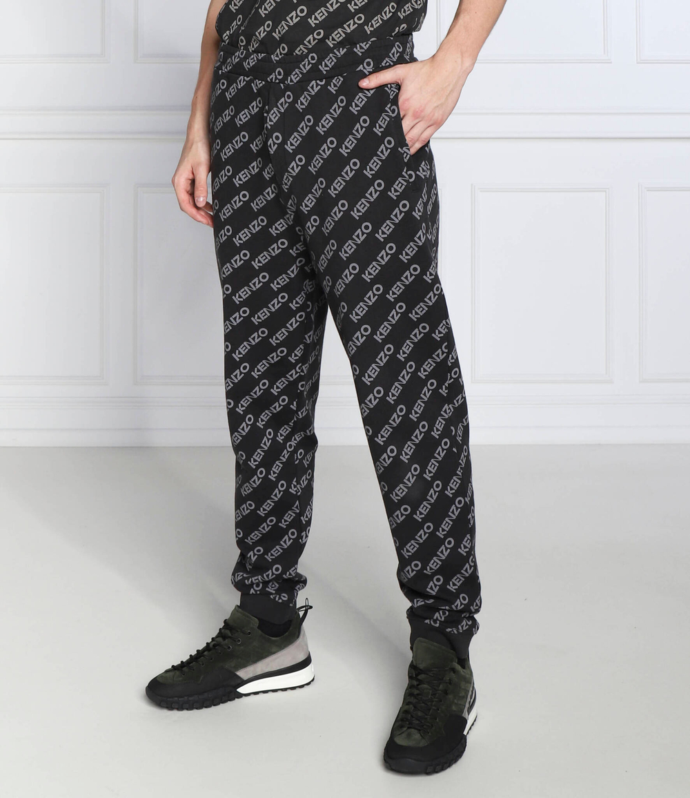 спортивные штаны monogram Kenzo - черный(FC65PA7924MF)