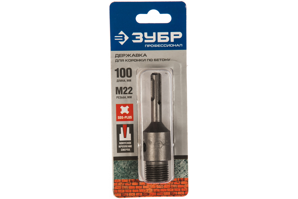 Державка Зубр ЭКСПЕРТ с хвостовиком SDS Plus, L-100 мм 29187-100_z01