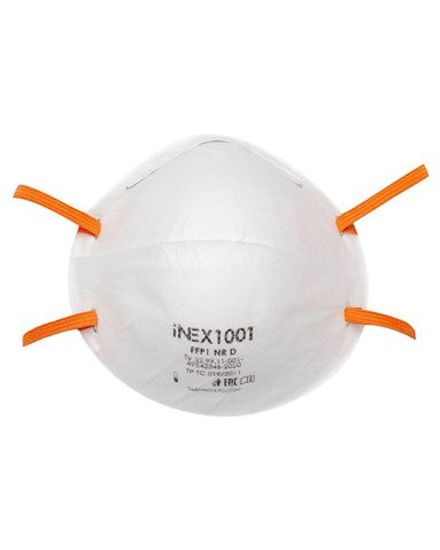 Респиратор iNEX 1001 ( FFP1) без клапана