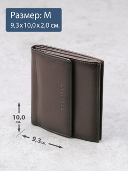 616 R - Портмоне с монетником снаружи и RFID защитой
