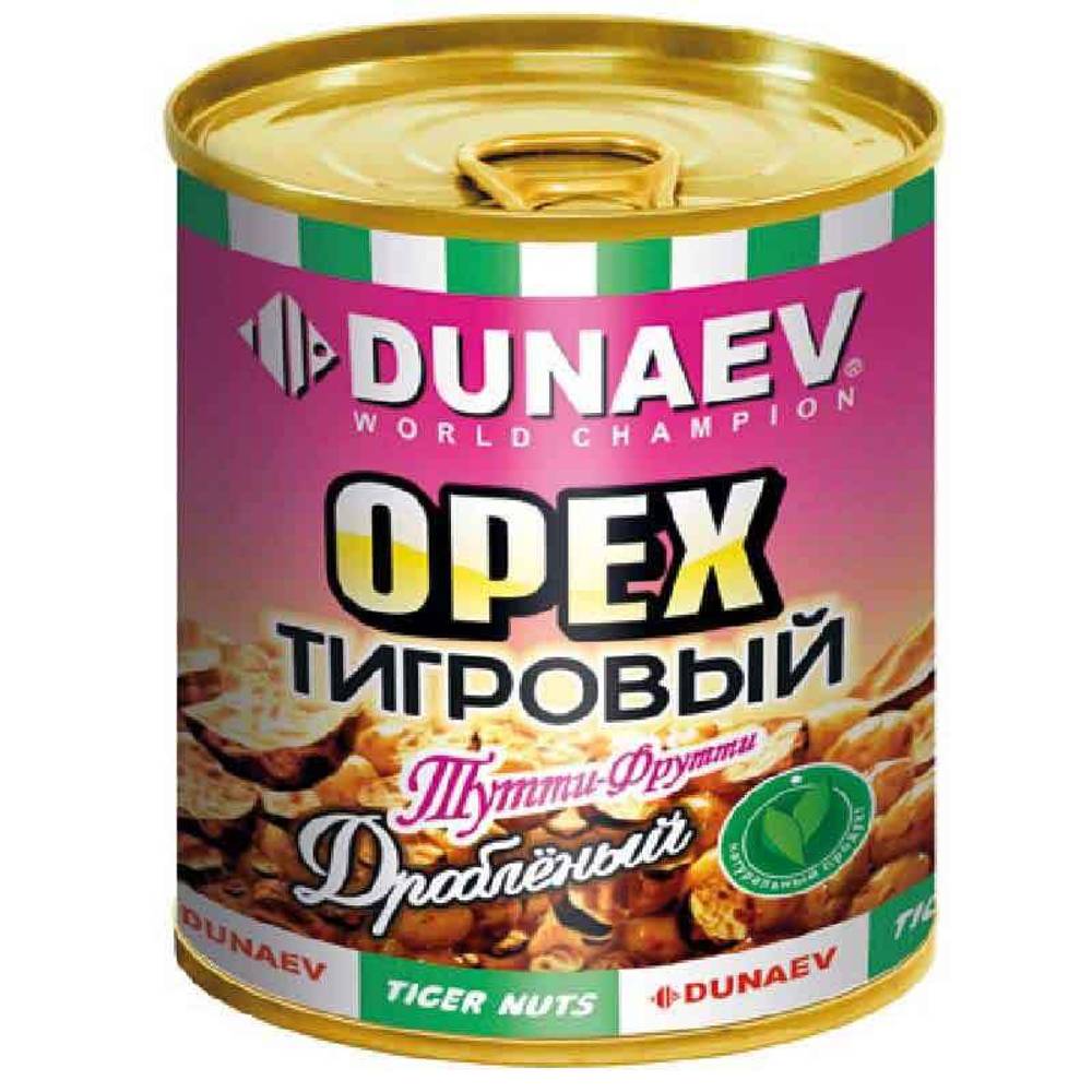 Добавка для прикормки металлобанка 320мл "Дунаев Тигровый орех дробленый" Тутти-Фрутти