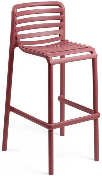 Барный стул Doga Stool 75 см, марсала