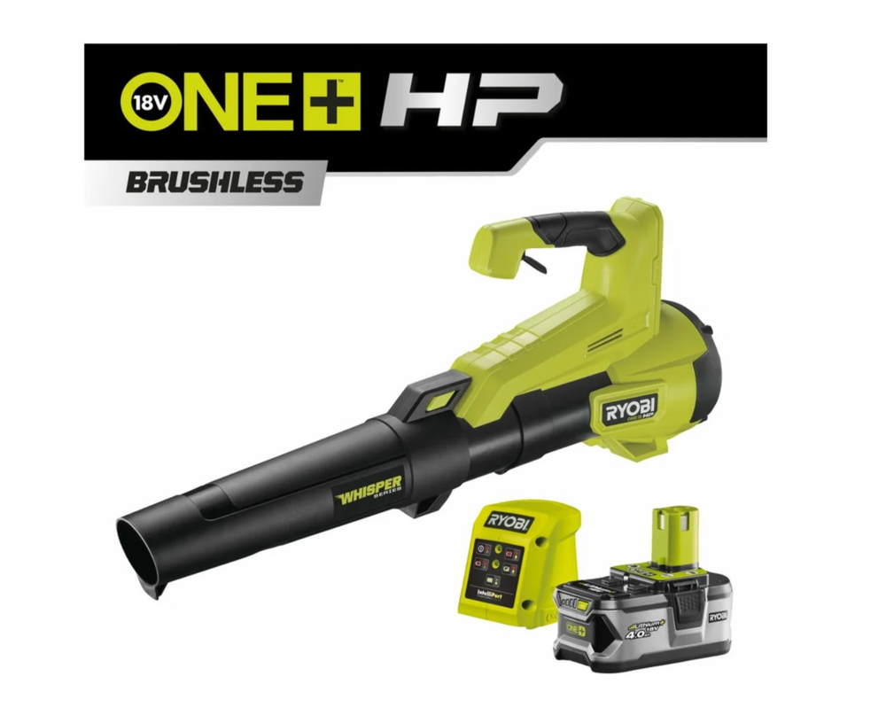 Бесщеточная воздуходувка Ryobi ONE+ 18В RY18BLXC-140 5133005357