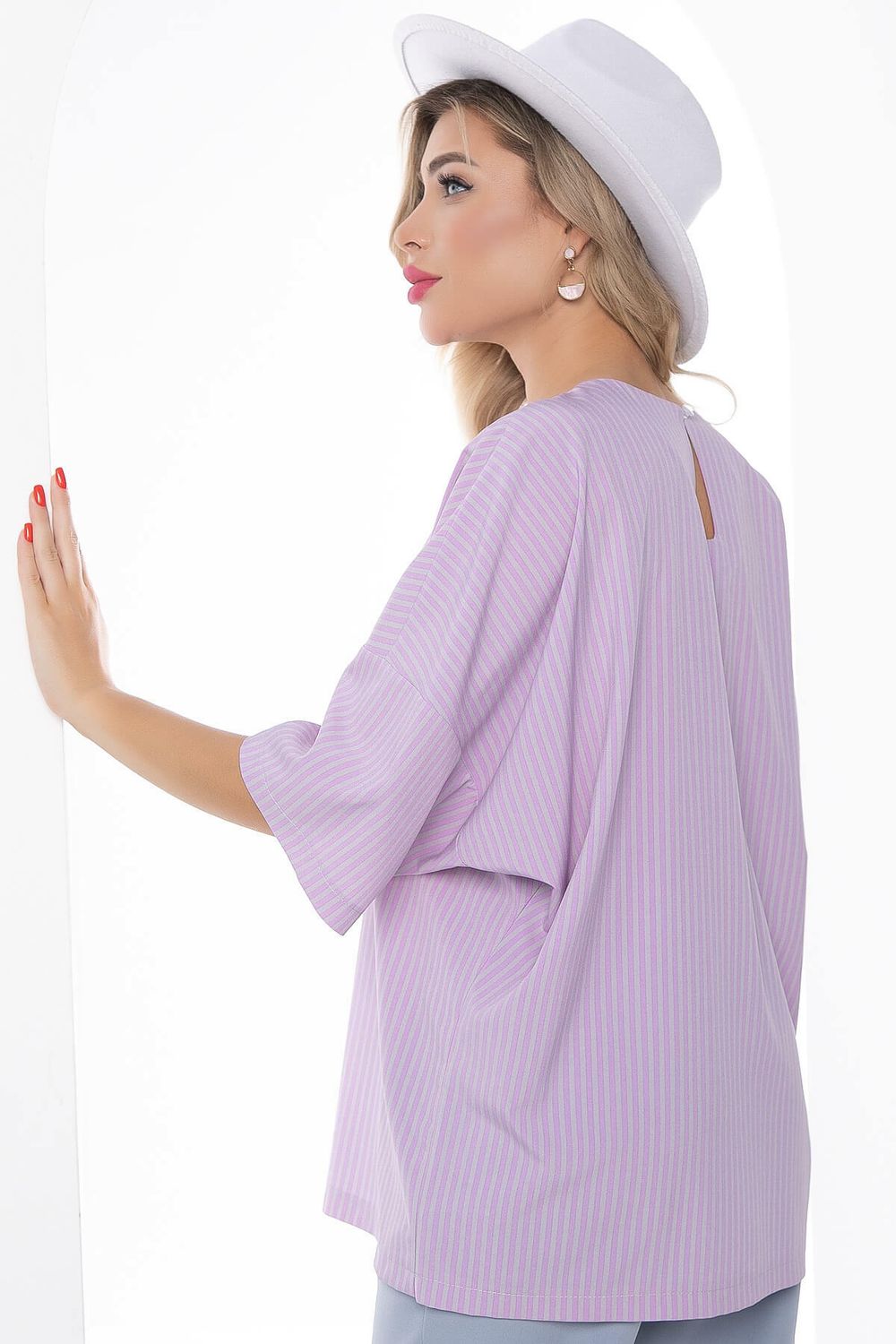 Блуза "Лола" (сирень) Б8858 LT Collection