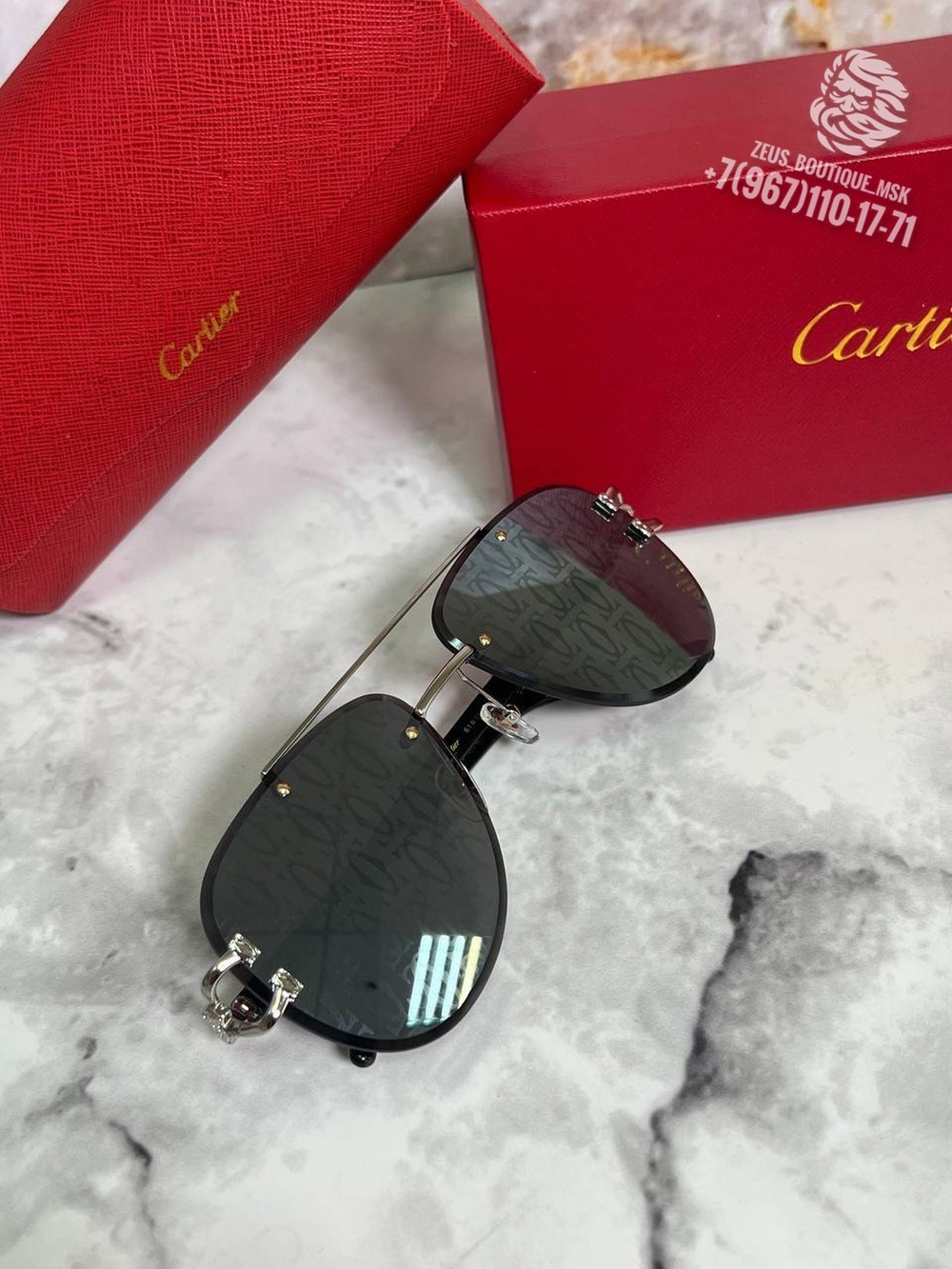 Солнечные очки Cartier