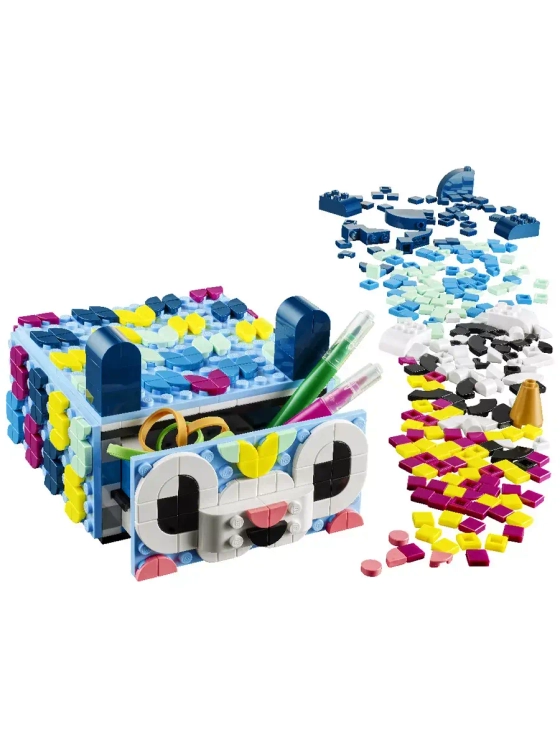 Лего 41805 Ящичек для творчества Животные Lego Dots