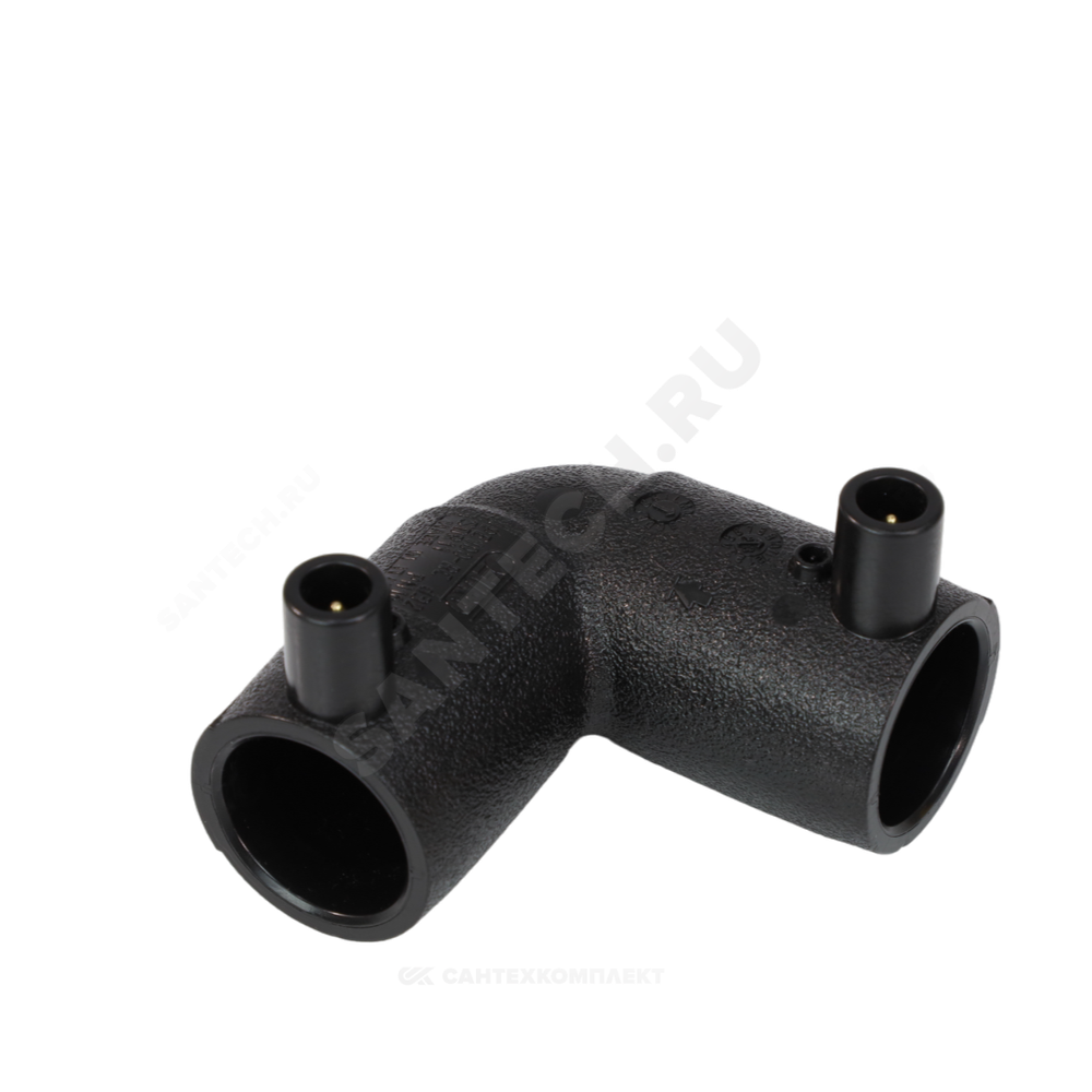 Отвод электросварной ПЭ100 Дн 75х90гр Ру16 SDR11 EUROSTANDARD 2111160075
