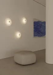 Бра Wave Ø30 см с золотым цоколем Ø5