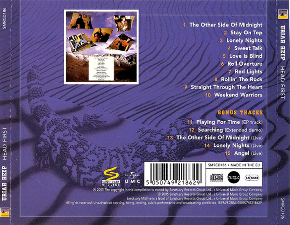 Uriah Heep / Head First (Deluxe Edition)(CD)