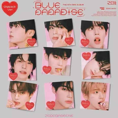 Альбом ZEROBASEONE ZB1 - BLUE PARADISE [Digipack ver.]