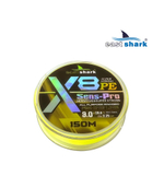 Шнур EastShark Sens-Pro X8 (150м) 0,08мм #0.2 желтый
