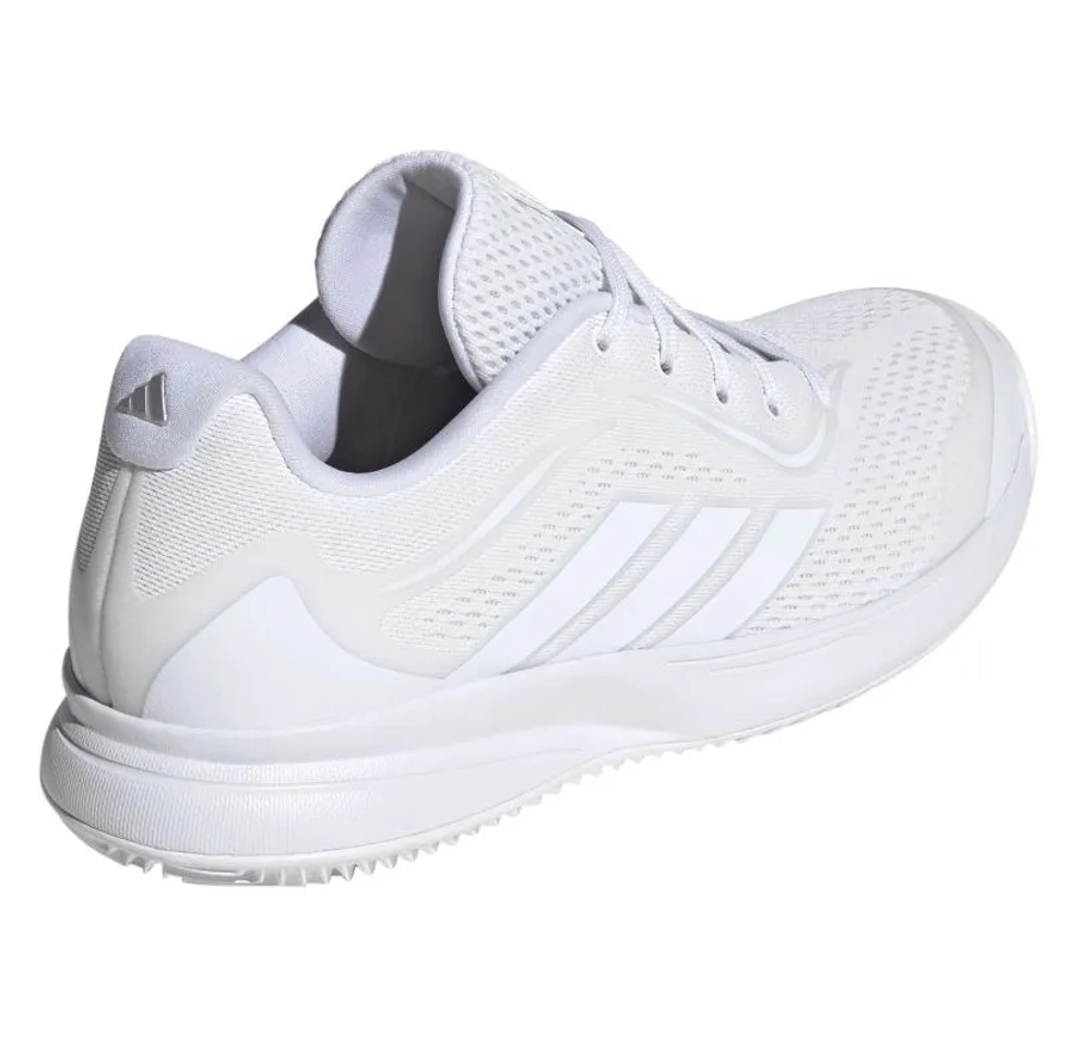 Женские теннисные кроссовки Adidas Avaflash 2 - cloud white/cloud white/silver metallic
