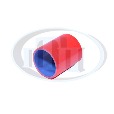 Патрубок (D= 76 mm, L= 100 mm) красный MVQ ПТП