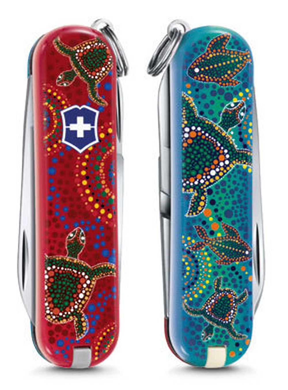 Нож Victorinox Classic дизайн Turtles Down Under (0.6223.L1710)